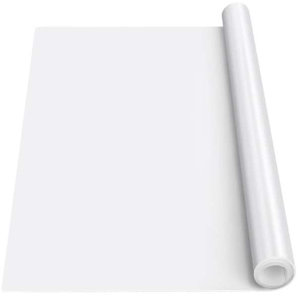 36 in. x 24 in. Silicone Mat Heat Resistant Mats for Countertop, Multipurpose Large Silicone Mats, Translucent