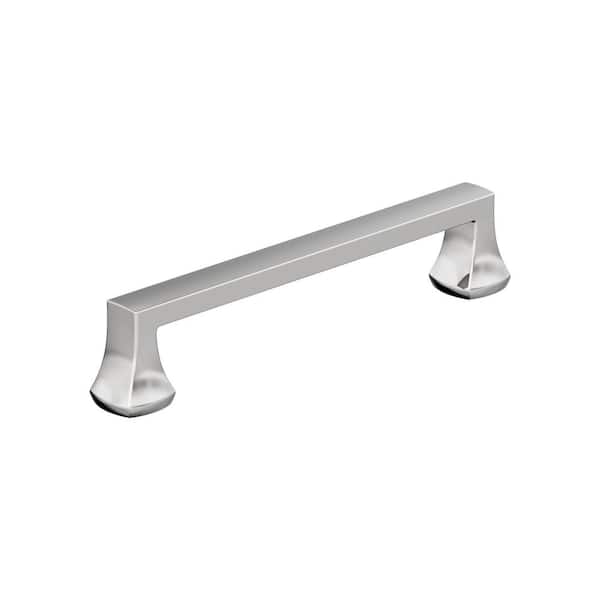 Amerock Hybridize 5-1/16 in. (128mm) Modern Polished Chrome Bar Cabinet Pull