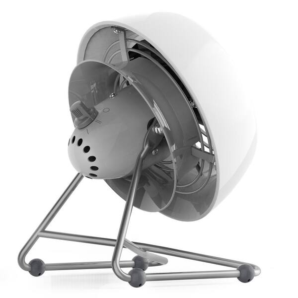 Renewed Ice White Vornado VFAN Mini Modern Personal Vintage Air Circulator Fan