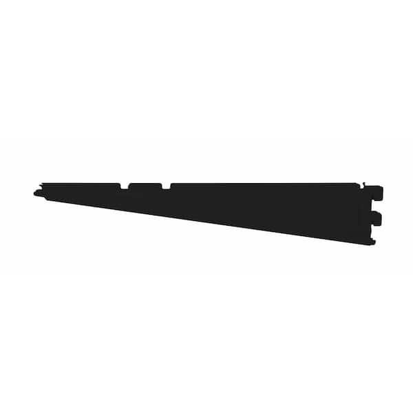 16IN HEAVY DUTY SHELF BRACKET-Black