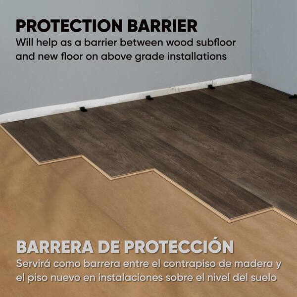 ROBERTS - 750 sq. ft. 3 ft. x 250 ft. x .009 in. 30 lb. Waxed Paper Underlayment for Wood Flooring