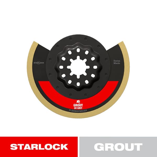 DIABLO 3-3/8 in. Starlock Carbide Grit Oscillating Blade for Grout
