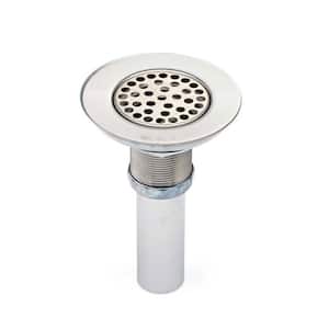 Wide Top Sink Strainer with Tallpiece and Zinc Nuts