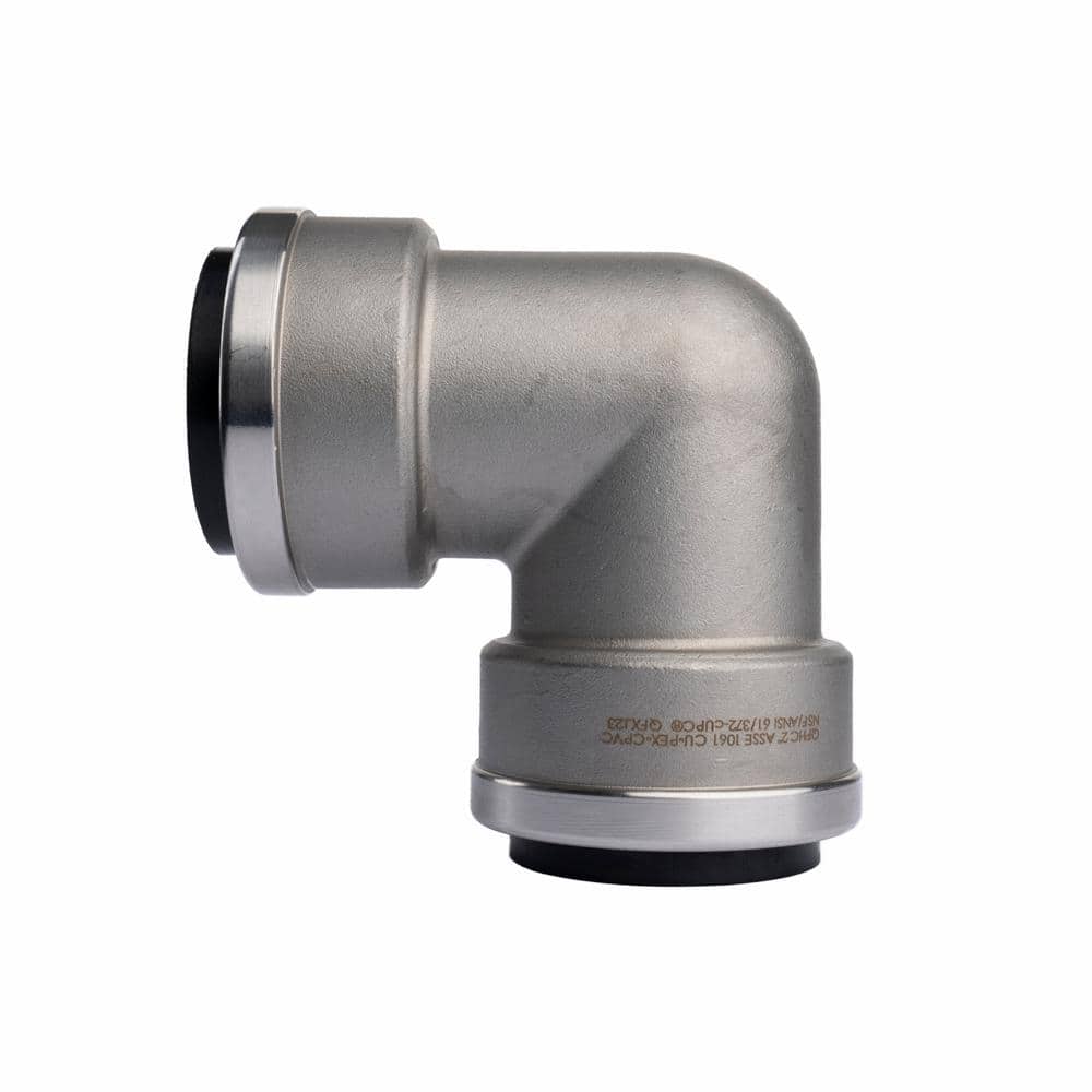 2 in. Stainless Steel Push-to-Connect 90-Degree Elbow Fitting price history on PriceWatchPro