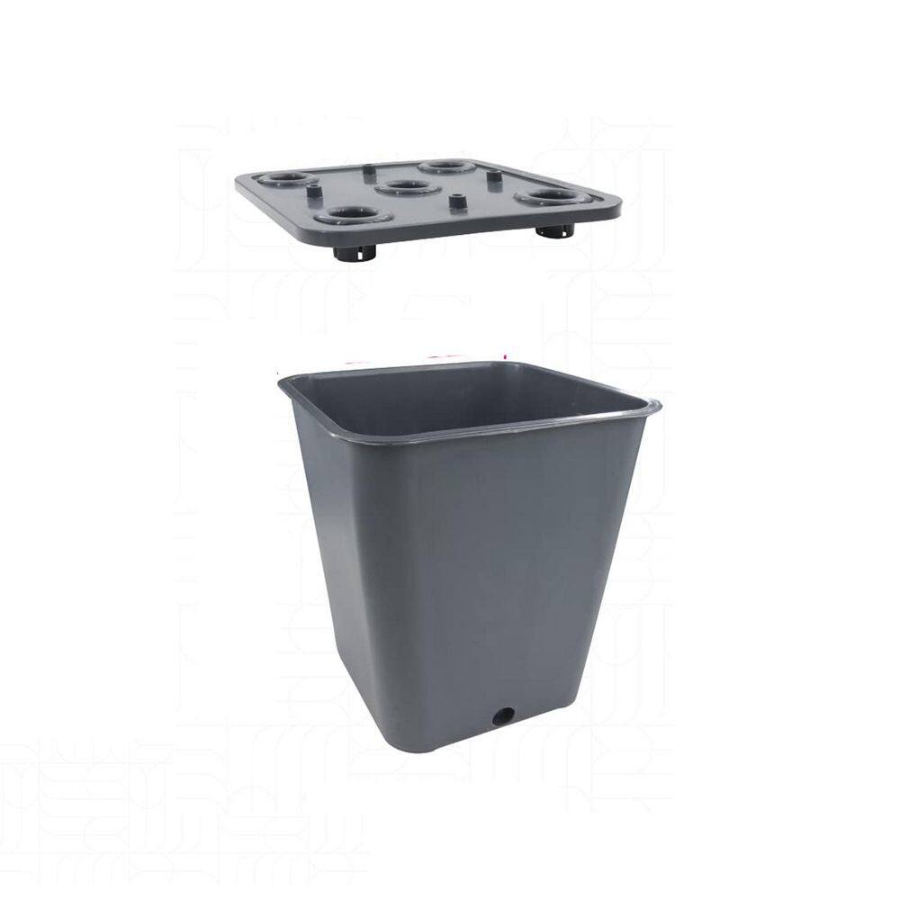 10L Hydroponic Buckets Kit, Deep Water Culture System with Air Pump and Germination Tray for Indoor Gardening, 2-Pack price history on PriceWatchPro