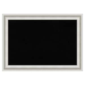 Parlor White Framed Black Corkboard 42 in. x 30 in. Bulletine Board Memo Board