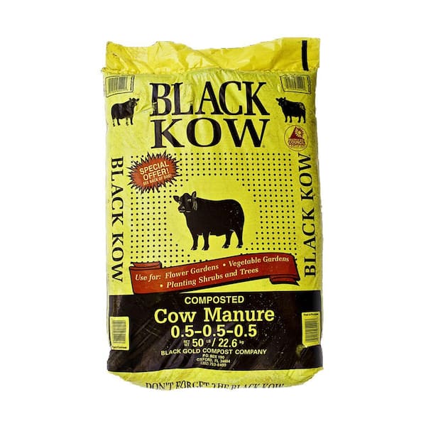 Black Kow 50 lb. Composted Cow Manure