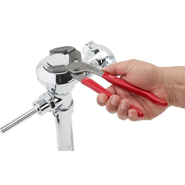 Milwaukee - 10 in. and 12 in. Smooth Jaw Pliers Set (2-Pack)