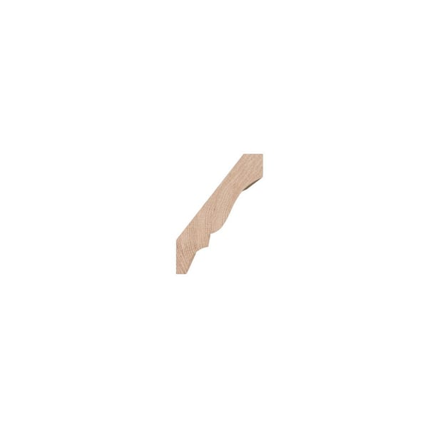 Ekena Millwork WM52 0.56 in. D x 2.75 in. W x 96 in. L Wood (Red Oak) Crown Molding