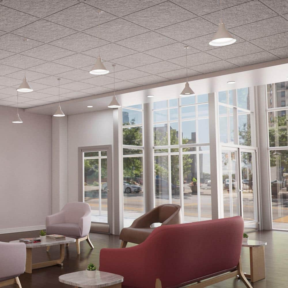 Usg Glacier Acoustical Ceiling Tile Shelly Lighting