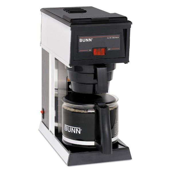 Bunn 10-Cup Commercial Pourover Coffee Brewer in Black