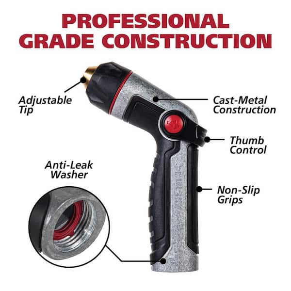 Husky PRO Thumb Control Adjustable Tip Nozzle 622044 - The Home Depot