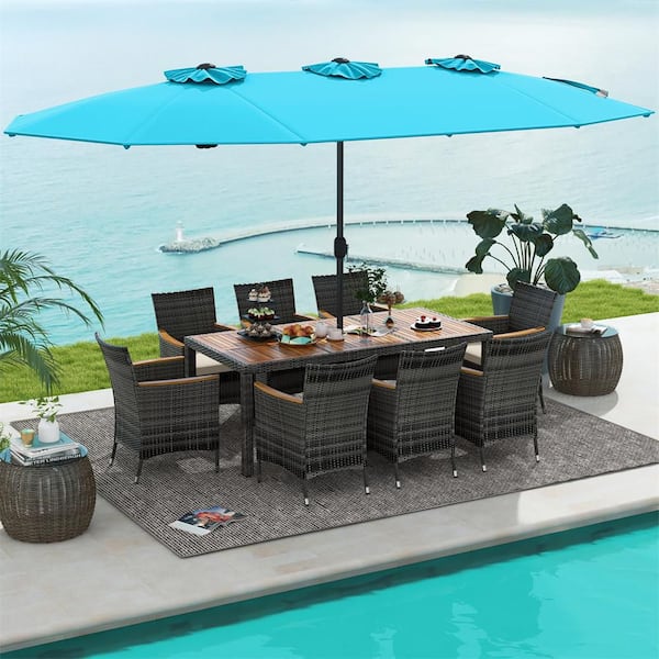 Umbrella hole - Patio Dining Furniture - The Home Depot