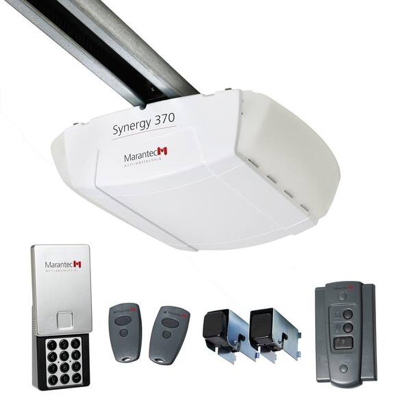 Marantec Synergy 370 3/4 HP DC Motor 8' Chain Drive Garage Door Opener with LED Lighting