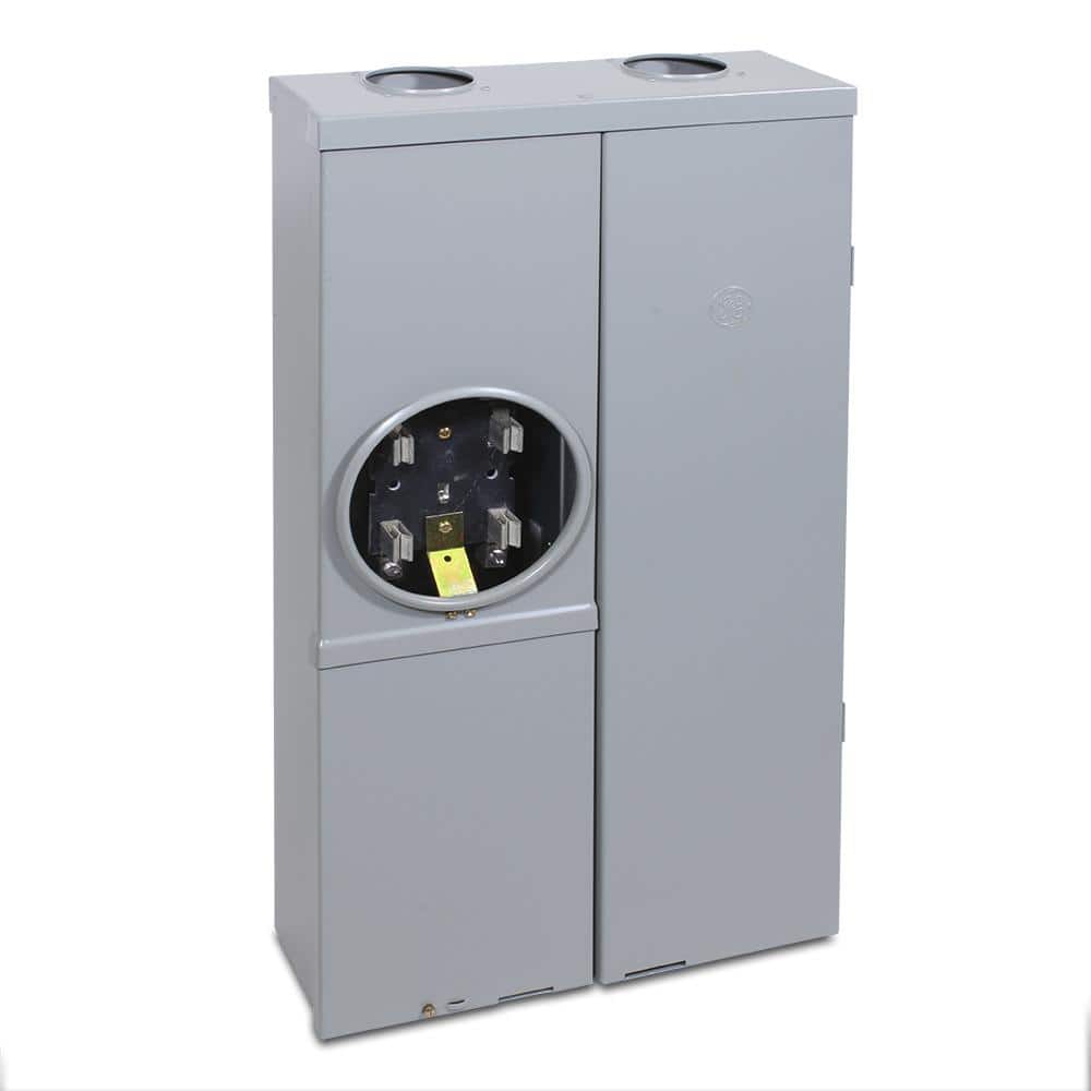 Outdoor 100 Amp 16-Space 32-Circuit Main Brkr Ring Semi Flush Mt Overhead/U