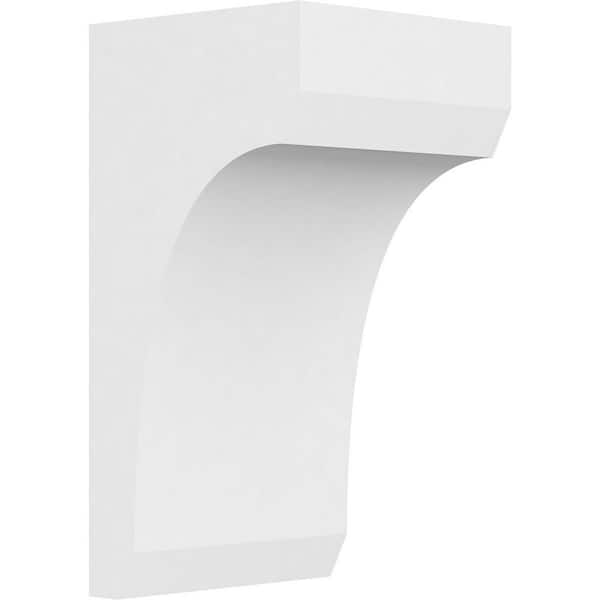 Ekena Millwork 5 in. x 10 in. x 5 in. Standard Legacy Architectural Grade PVC Corbel