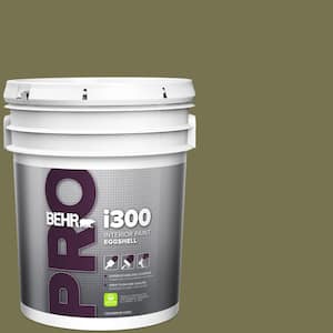5 gal. #S350-6 Truly Olive Eggshell Interior Paint