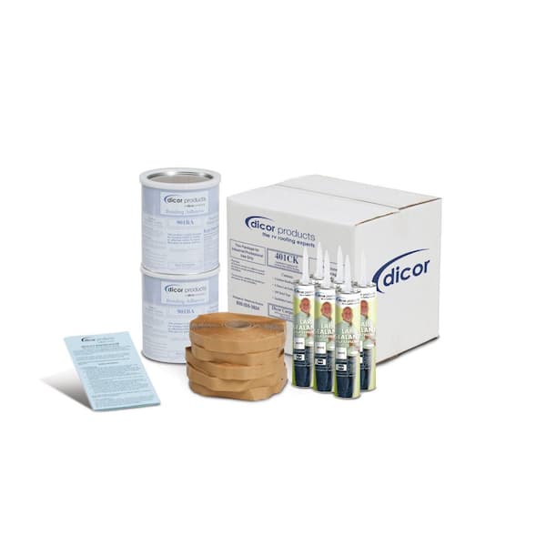 Dicor RV Roof Ivory Installation Kit
