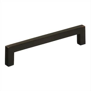 Monument 5-1/16 in. (128mm) Modern Oil Rubbed Bronze Bar Cabinet Pull