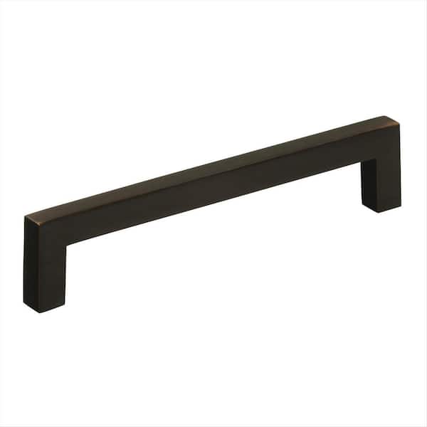 Monument 5-1/16 in. (128mm) Modern Oil Rubbed Bronze Bar Cabinet Pull