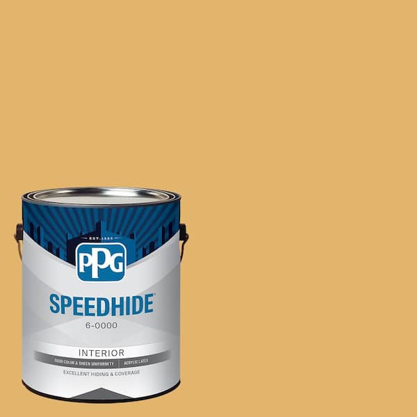 SPEEDHIDE 1 gal. Apollo Gold PPG16-11 Satin Interior Paint
