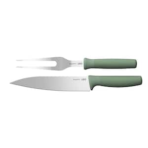 Forest Stainless Steel 2-Pieces Carving Set, Recycled Material