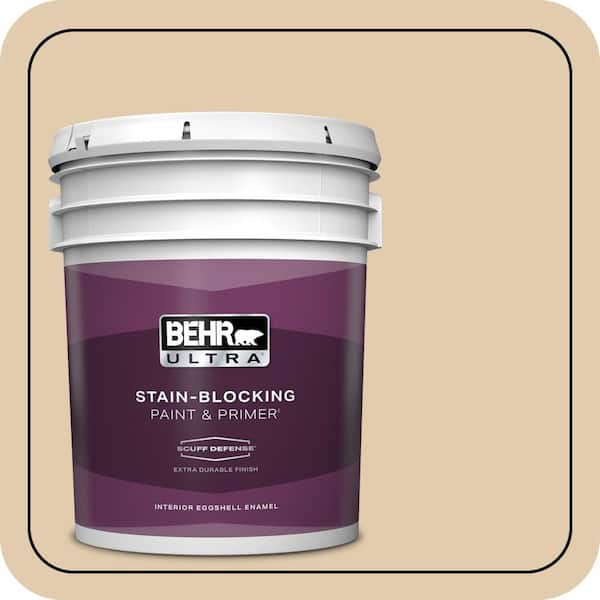 BEHR ULTRA 5 gal. #MQ3-44 Ancient Scroll Extra Durable Eggshell Enamel Interior Paint & Primer