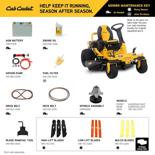 Cub cadet ultima outlet zt1 50 home depot