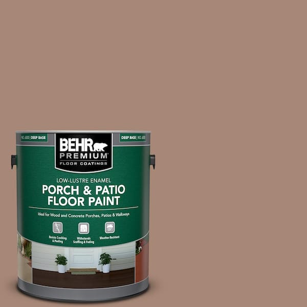 1 gal. #PPU3-14 Tribal Pottery Low-Lustre Enamel Interior/Exterior Porch and Patio Floor Paint