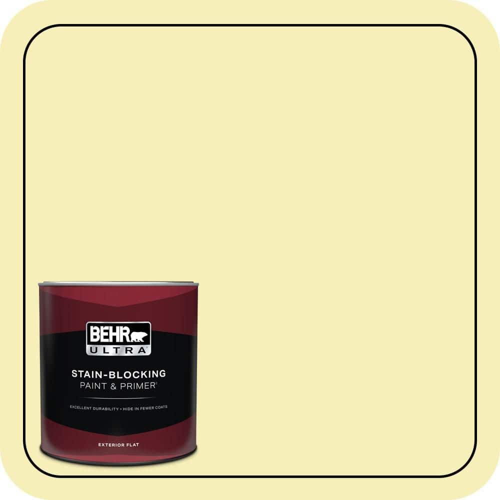 1 qt. #400A-2 Summer Resort Flat Exterior Paint & Primer product image for price tracking