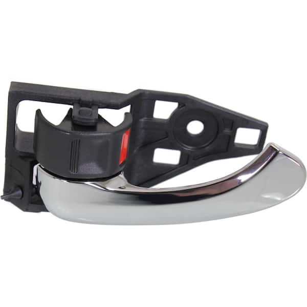 Replacement Interior Door Handle Compatible with Toyota Camry 2007-2011 Front Or Rear, Driver Side Chrome lever