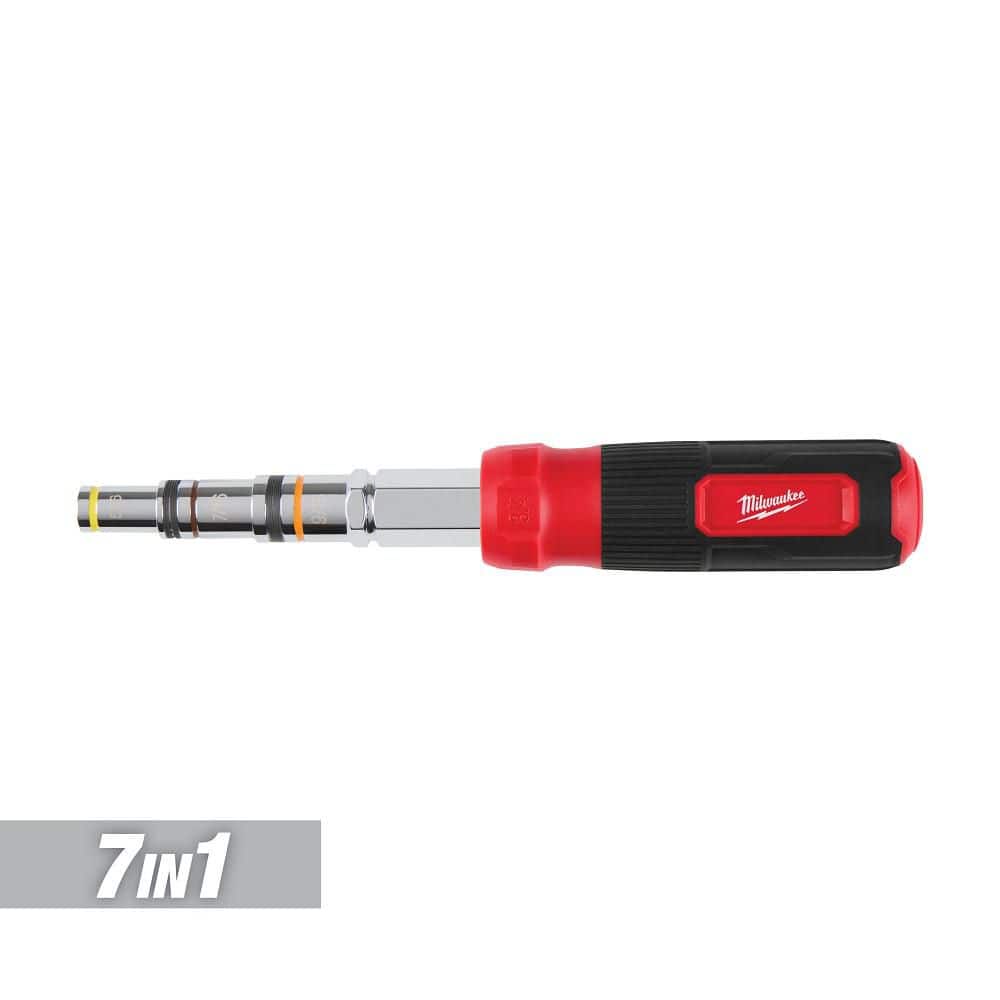Milwaukee 7-in-1 HollowCore Multi-Nut Driver 48-22-2923 - The Home