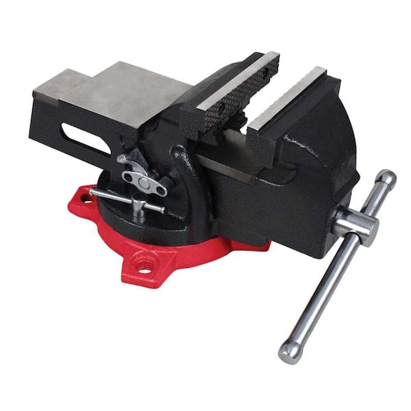 OLYMPIA 5 in. Multi-Purpose Bench Vise with Ultra Quick Adjust Feature