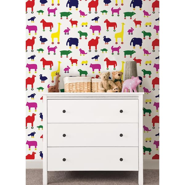 Multi Rulla Peel and Stick Wallpaper