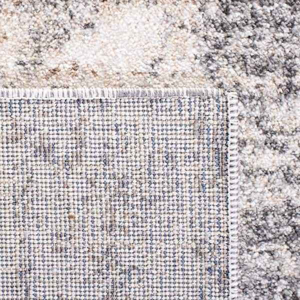 Western Geometric Gray/Ivory Area Rug Sand & Stable Rug Size: Rectangle 9' x 12