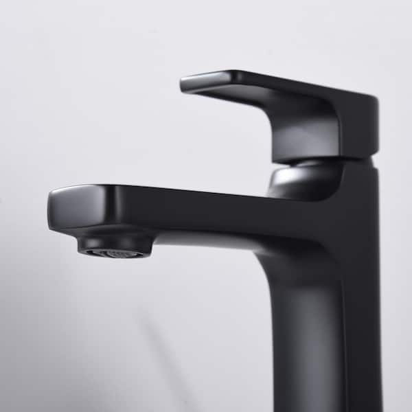 Modern Overhang Bathroom Hardware - Matte Black