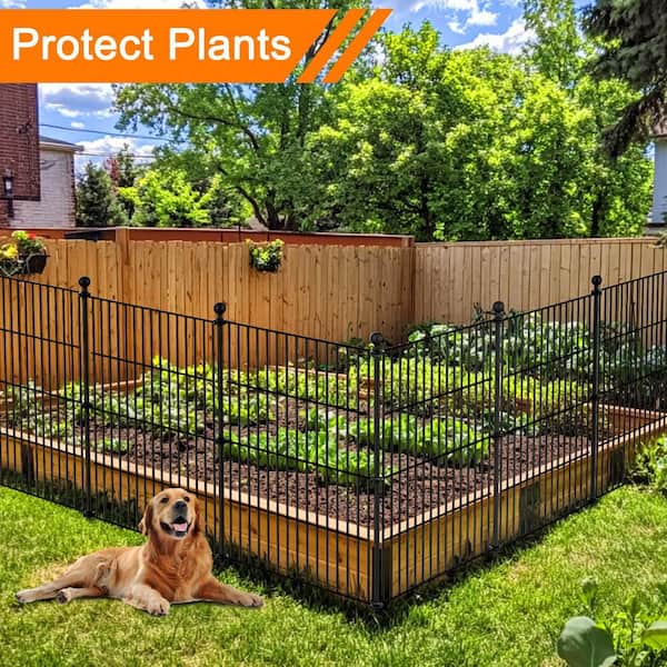 32 x No Dig Rustproof Metal Wire Panel Border Animal