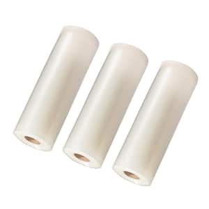 8 in. x 22 ft. Vacuum Sealer Bag Rolls (3 pack)