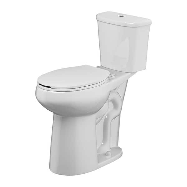 Extra Tall 2-piece Toilet 21 In-Elongated High Toilet for Seniors, Comfort Bowl Height, Dual Flush 0.8/1.28 GPF in White
