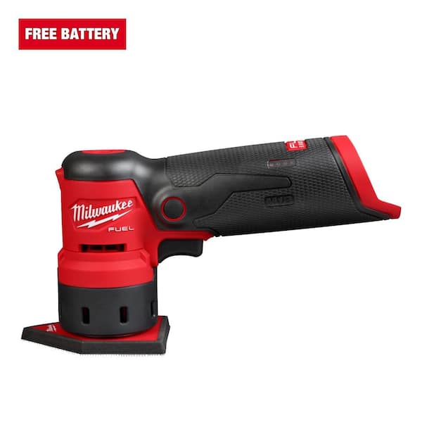 Milwaukee M12 FUEL 12-Volt Lithium-Ion Brushless Cordless Orbital Detail Sander (Tool-Only)