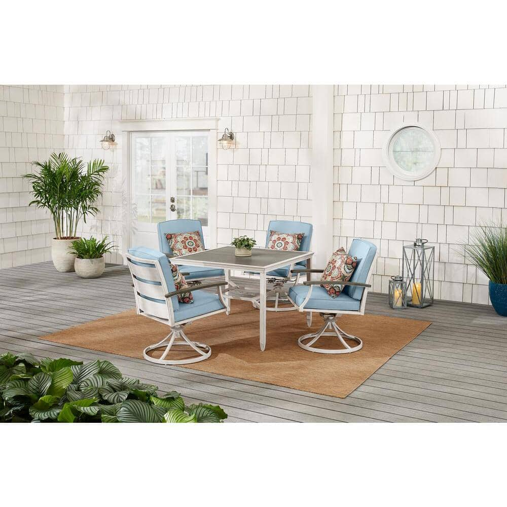 halsted 5 piece wicker