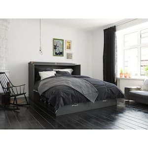 Hamilton Murphy Bed Chest Queen Grey with Charging Station
