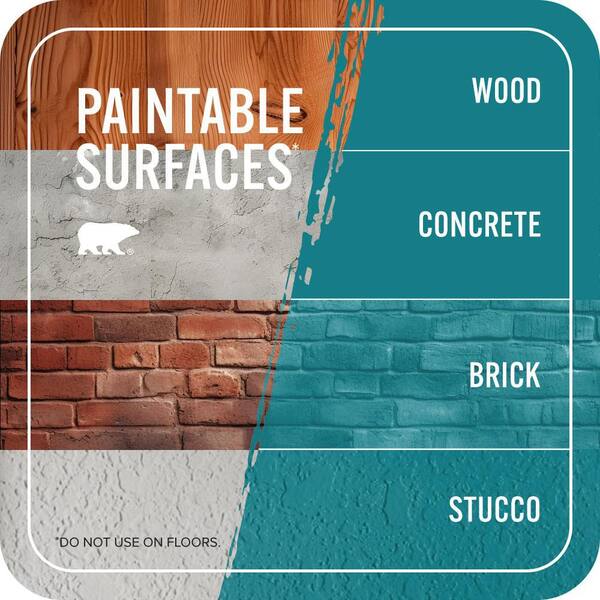 BEHR MARQUEE - 1 gal. #PPU13-01 Caribe Satin Enamel Exterior Paint & Primer