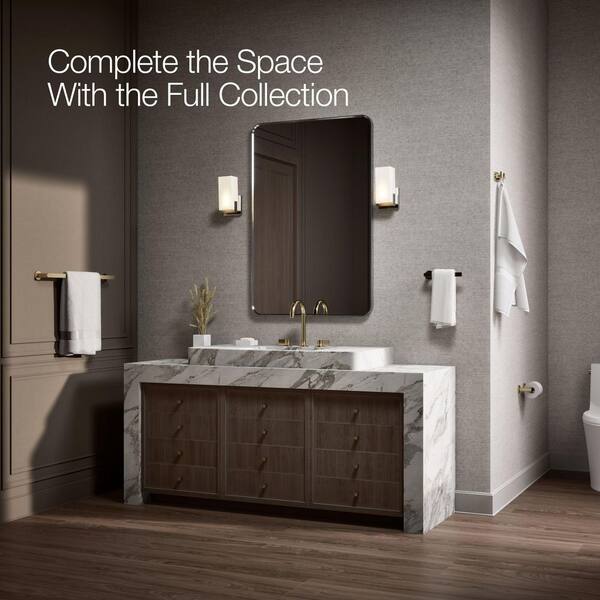 KOHLER Composed Wall Mounted Pivoting Toilet Paper Holder in