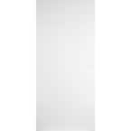 36 in. x 80 in. No Panel Primed Smooth Flush Hardboard Hollow Core Composite Interior Door Slab with Bore