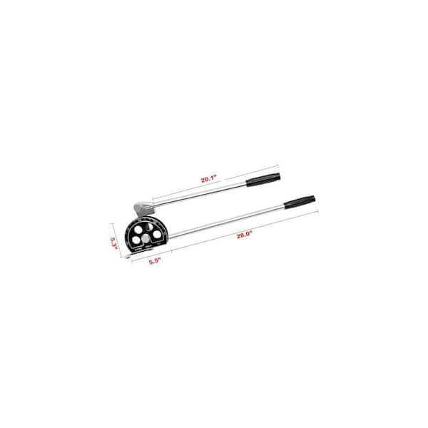 GOWENIC 3-in-1 Manual Tubing Bender – 0-180° Adjustable Pipe Bender For Copper, Aluminum, Brass & Thin Stainless Steel, Handles 6mm, 10mm & 12mm Pipes