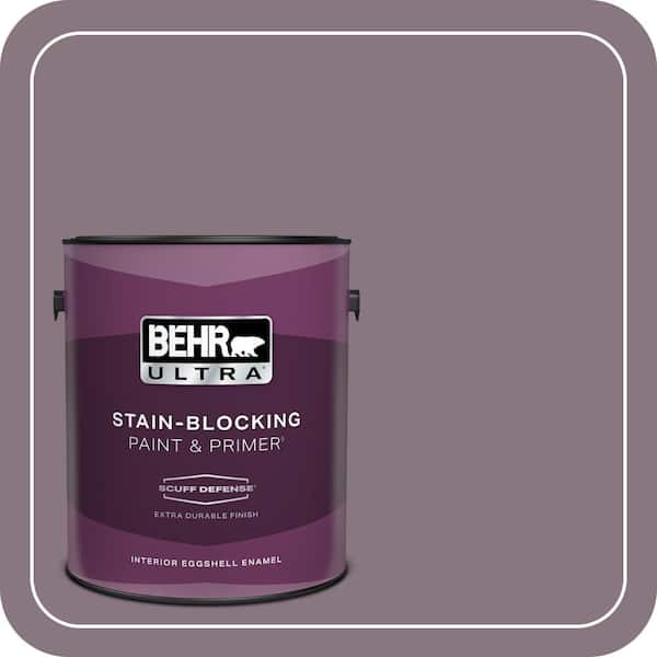 BEHR ULTRA 1 gal. #ECC-18-3 Blooming Wisteria Extra Durable Eggshell Enamel Interior Paint & Primer