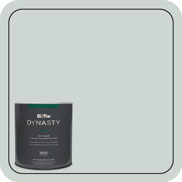 BEHR DYNASTY 1 qt. #MQ3-21 Breezeway Semi-Gloss Exterior Stain-Blocking Paint & Primer