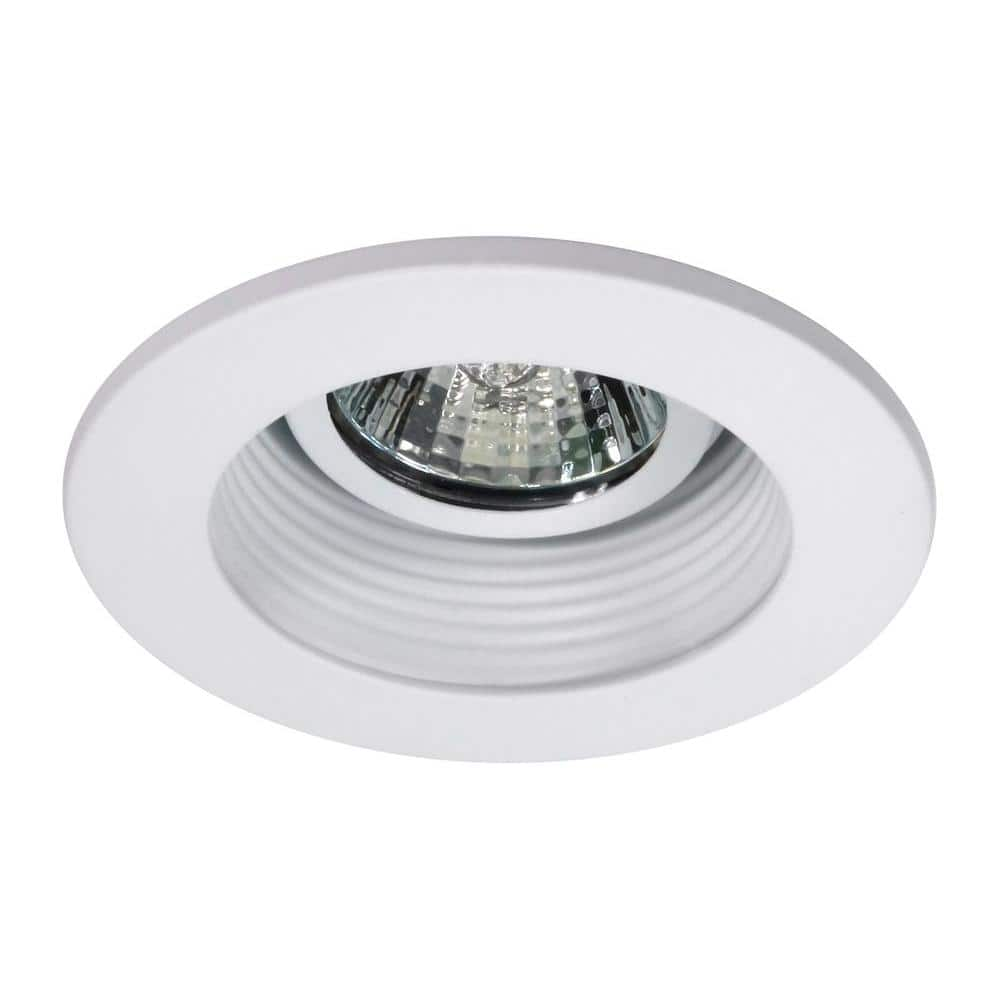 NICOR 3 in. White Recessed Baffle Trim 13002WH - The Home Depot