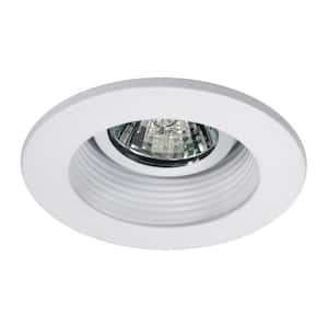 3 in. White Recessed Baffle Trim